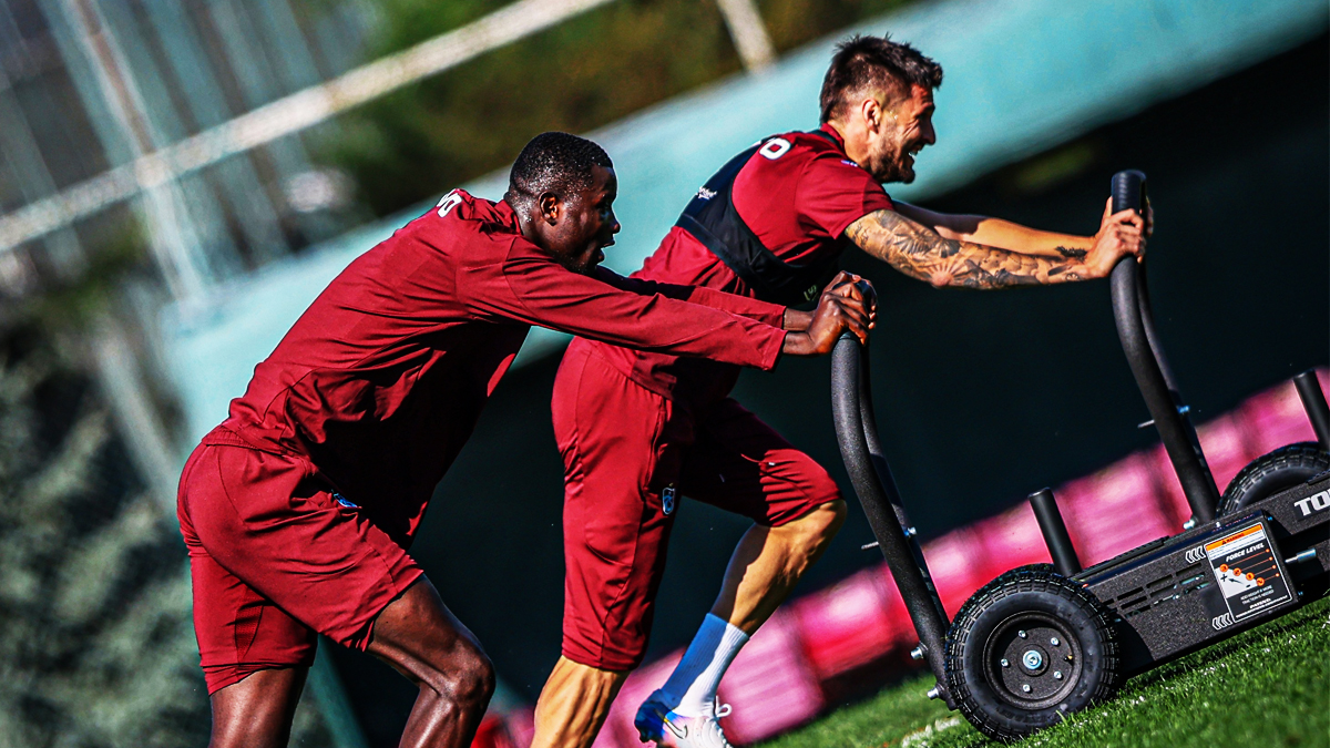 Trabzonspor, Karadeniz derbisine hazırlanıyor