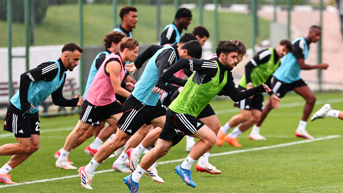 Beşiktaş se pripravlja na tekmo z Gençlerbirliğijem s kondicijskimi in taktičnimi treningi