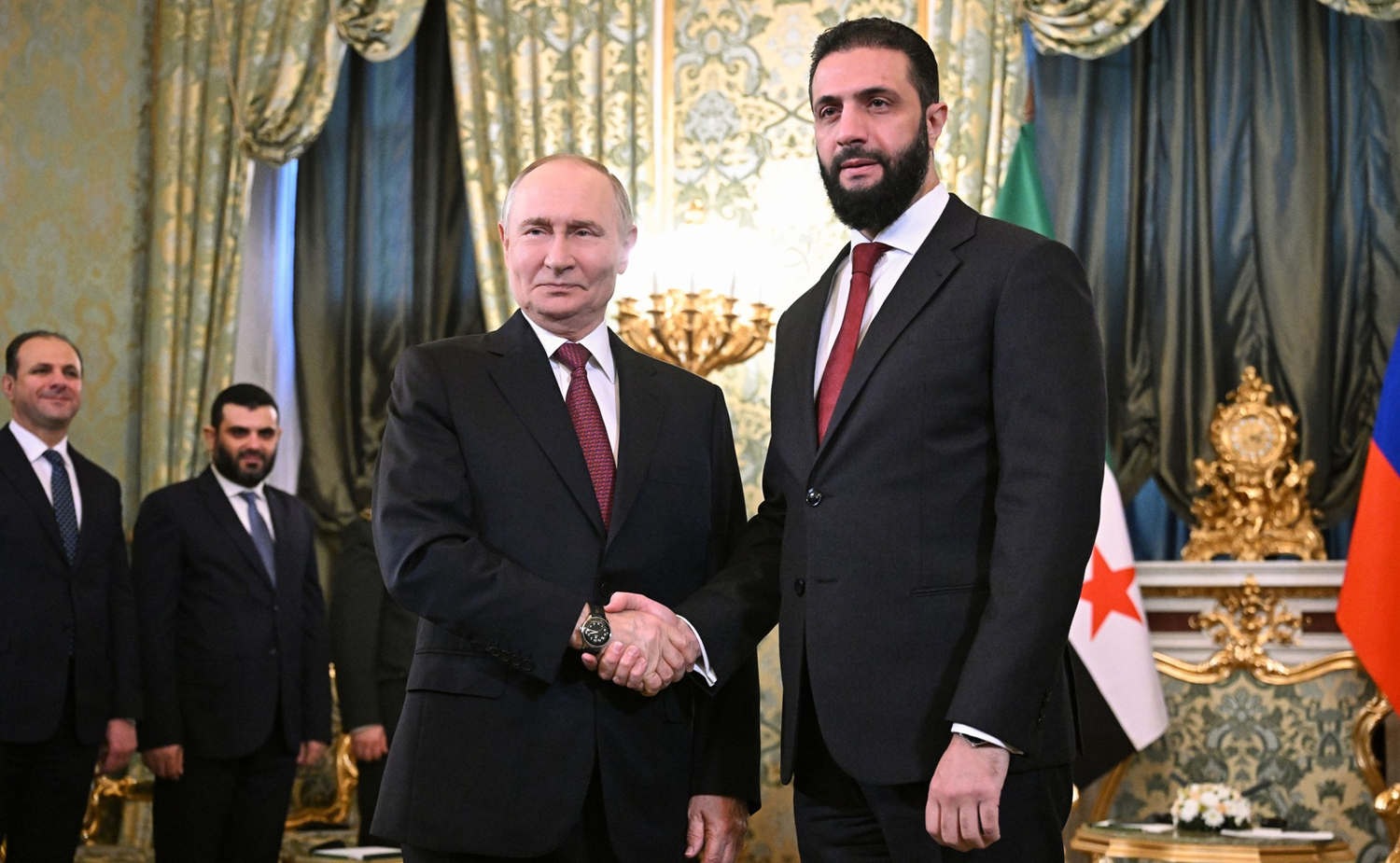 Putin ve Şara bir araya geldi: Moskova'da kritik görüşme