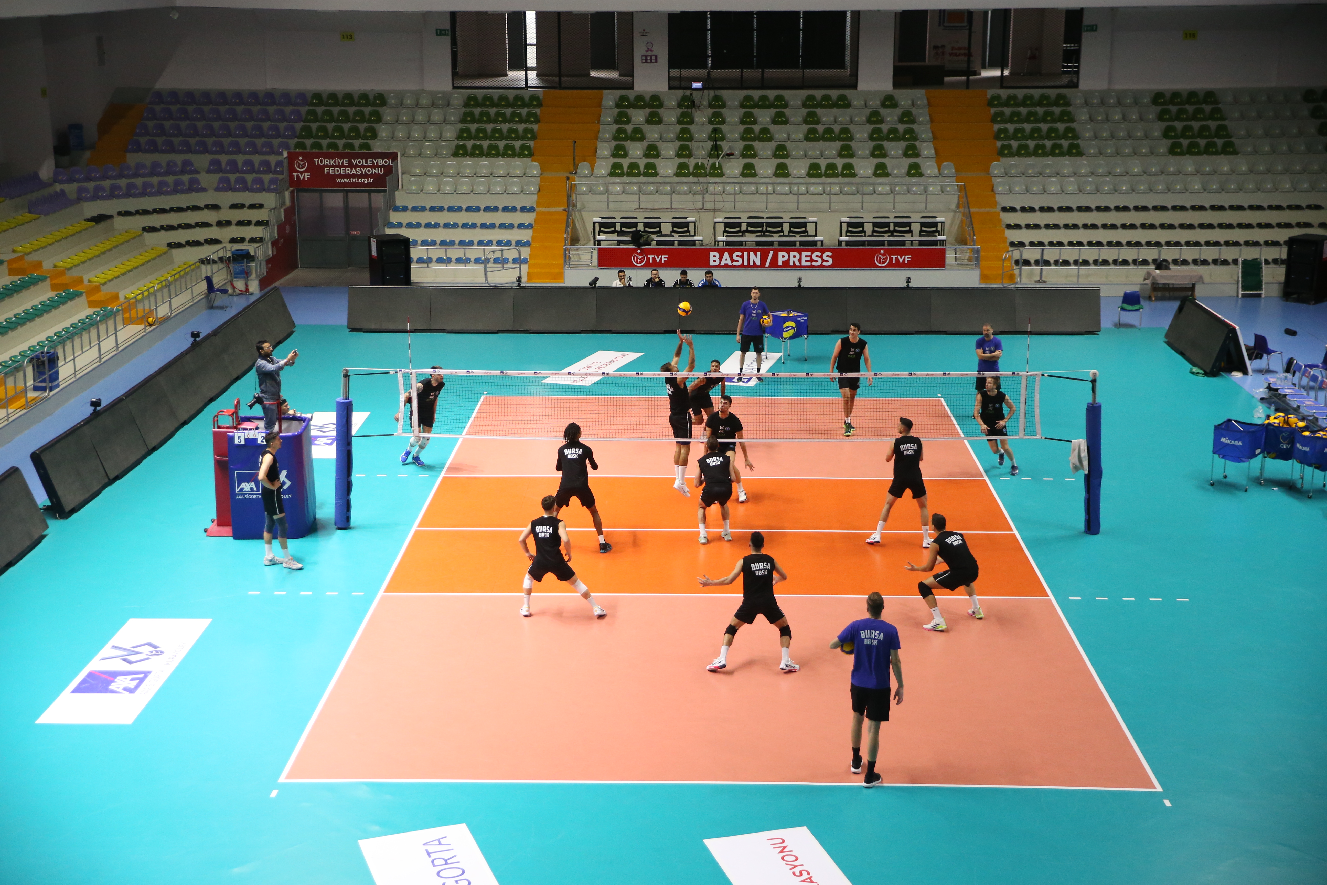 Erkekler Kupa Voley'de grup maçları yarın başlayacak