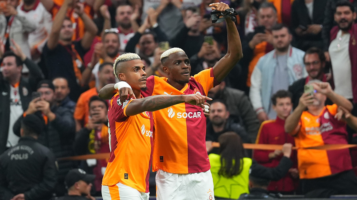 Golüyle tarihe geçti! Galatasaray'da spotlar Osimhen'in üzerinde