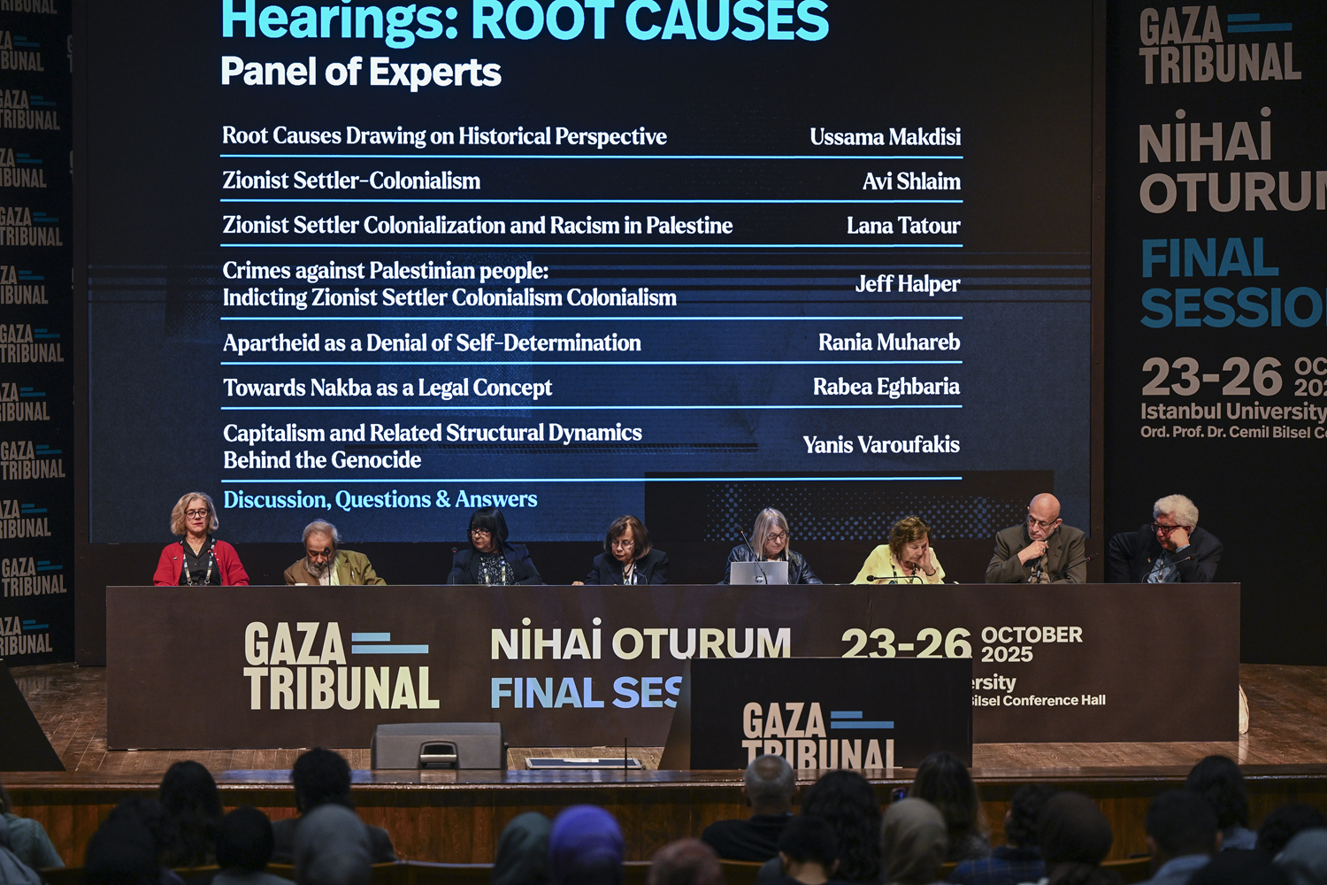 Gazze Mahkemesi İstanbul'da kuruldu: İsrail'in Gazze'ye yönelik saldırıları yüzyıllık bir sürece dayalı