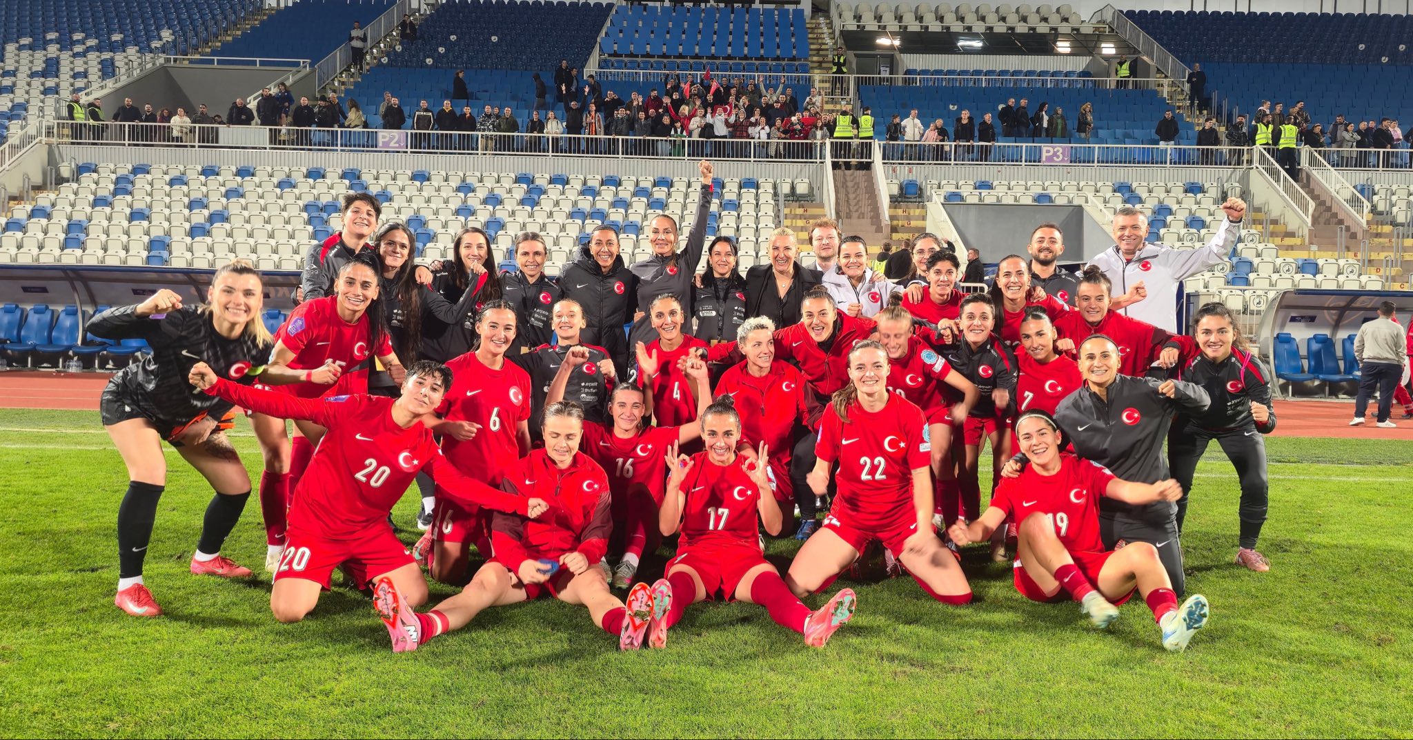 A Milli Kadın Futbol Takımı, Kosova'yı farklı geçti