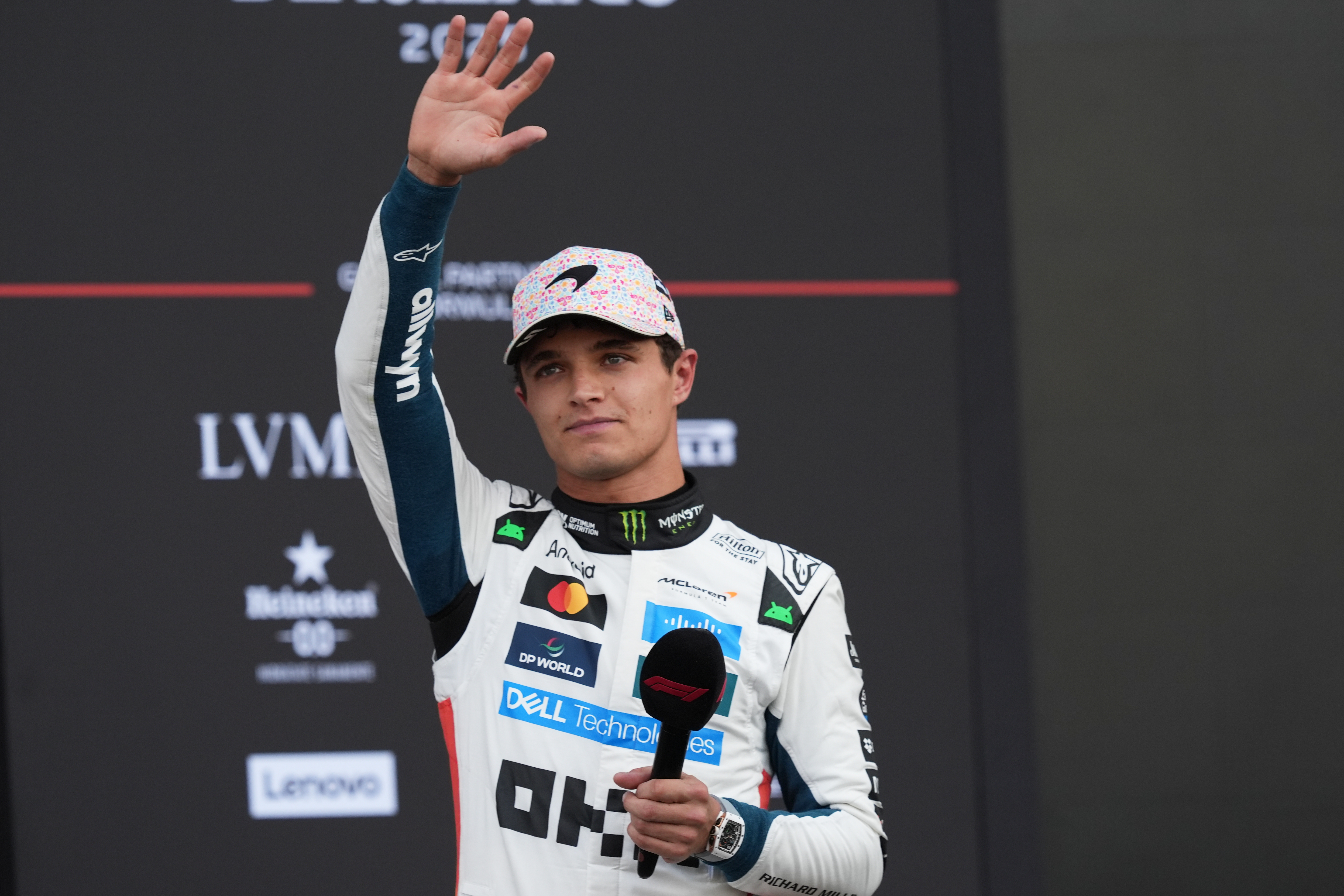 Formula 1 Meksika Grand Prix'sinde pole pozisyonu Lando Norris'in