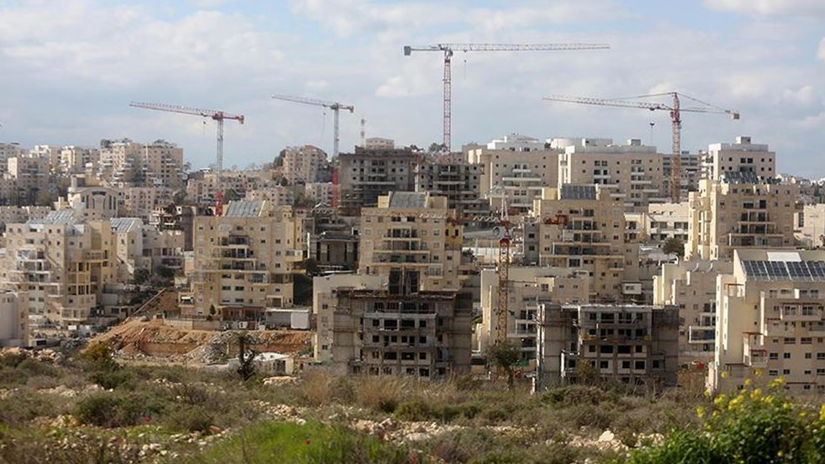 Filistin topraklarını gaspeden İsrail'den skandal karar: Yasa dışı konut planını onayladı