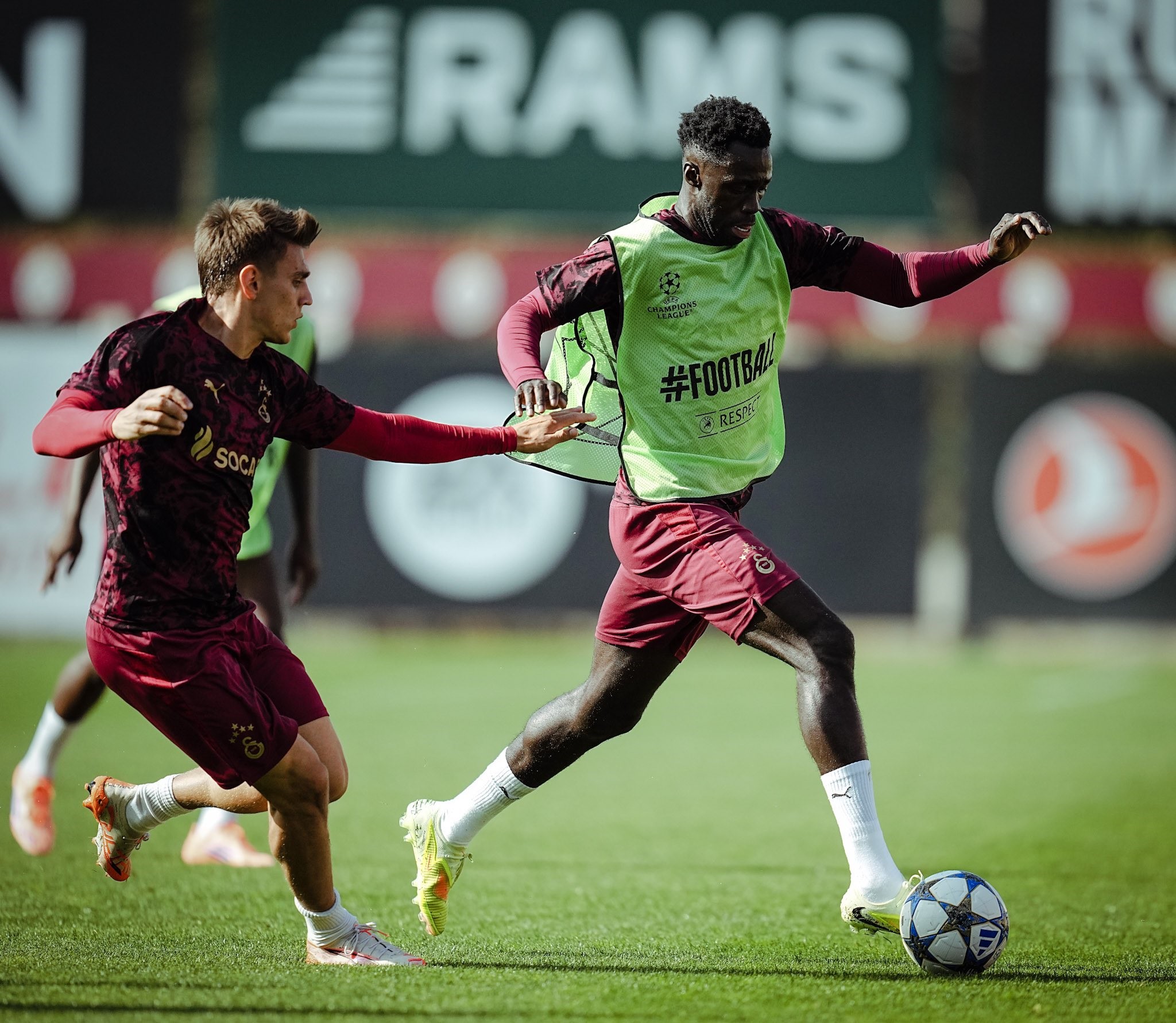 Galatasaray'da Ajax mesaisi başladı