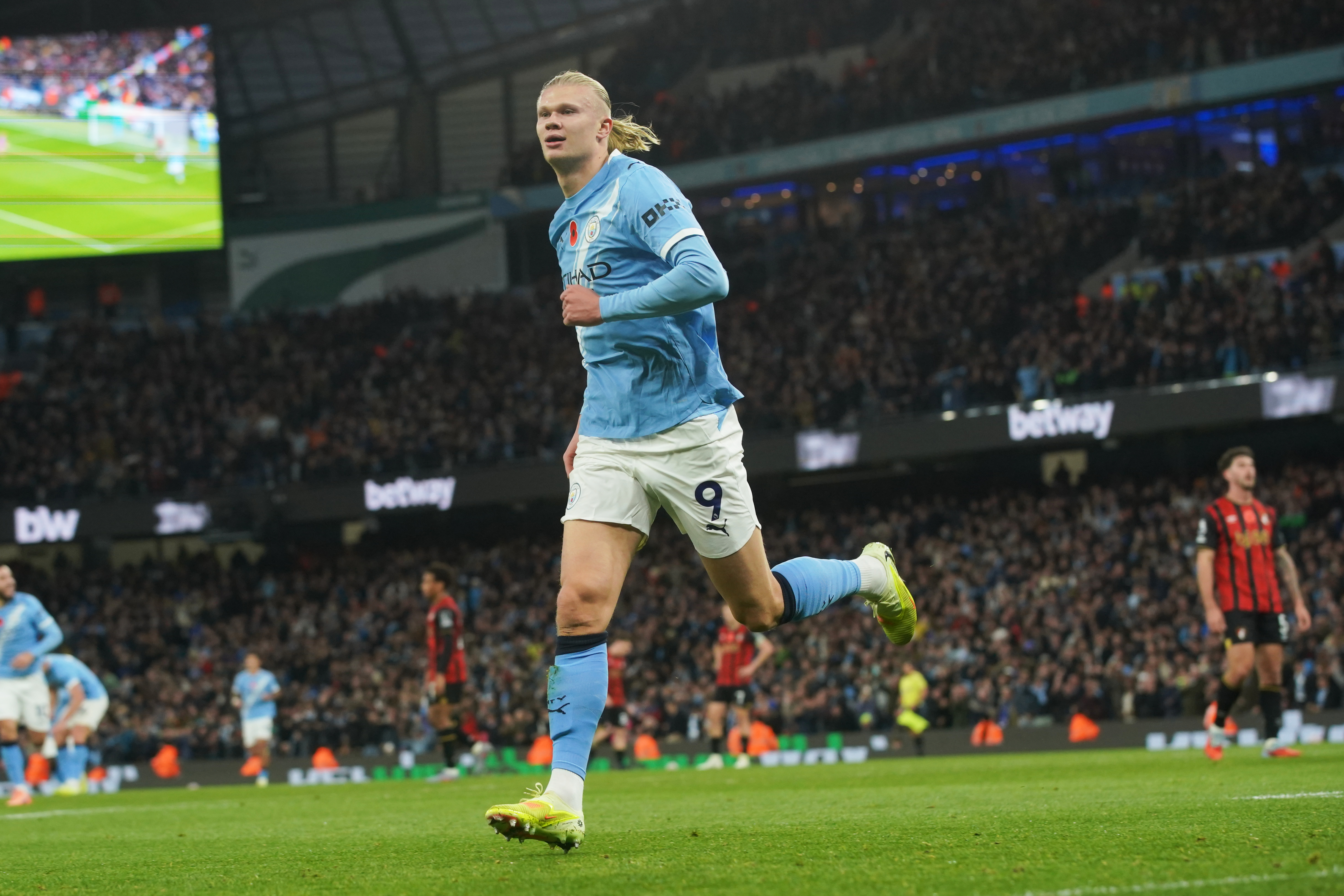 Haaland saymaya devam ediyor! Manchester City golcüsüyle kazandı