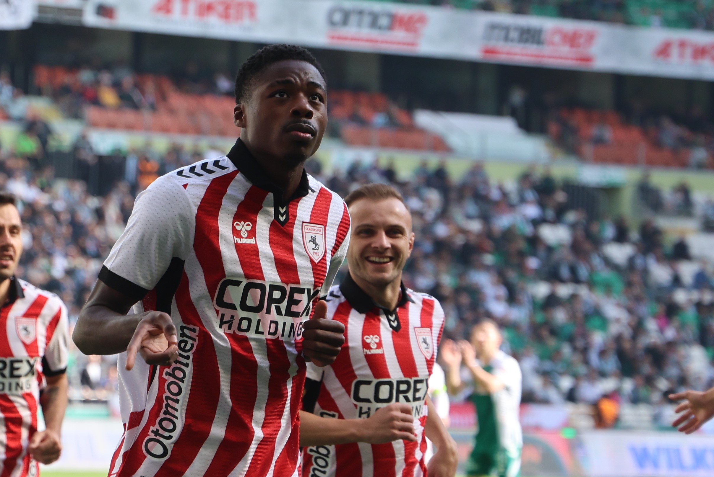 Samsunspor'da Konya'da 3 gollü galibiyet