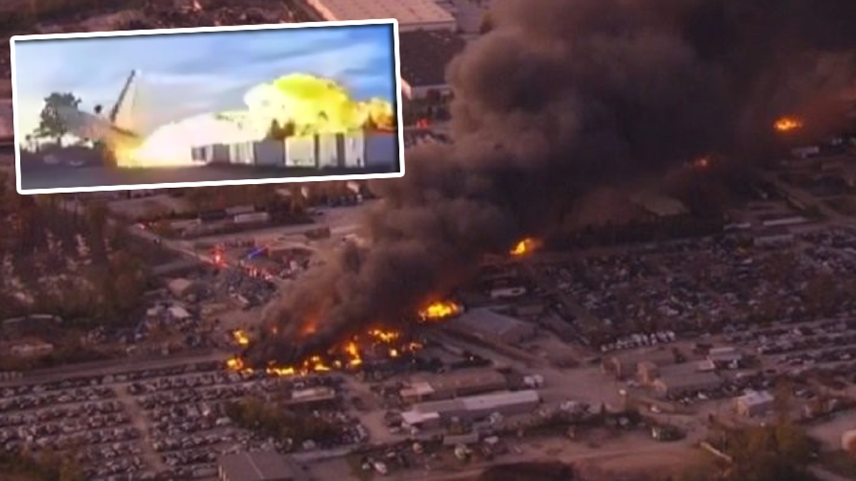 ABD'de kargo uçağı düştü! Çok sayıda ölü ve yaralı var