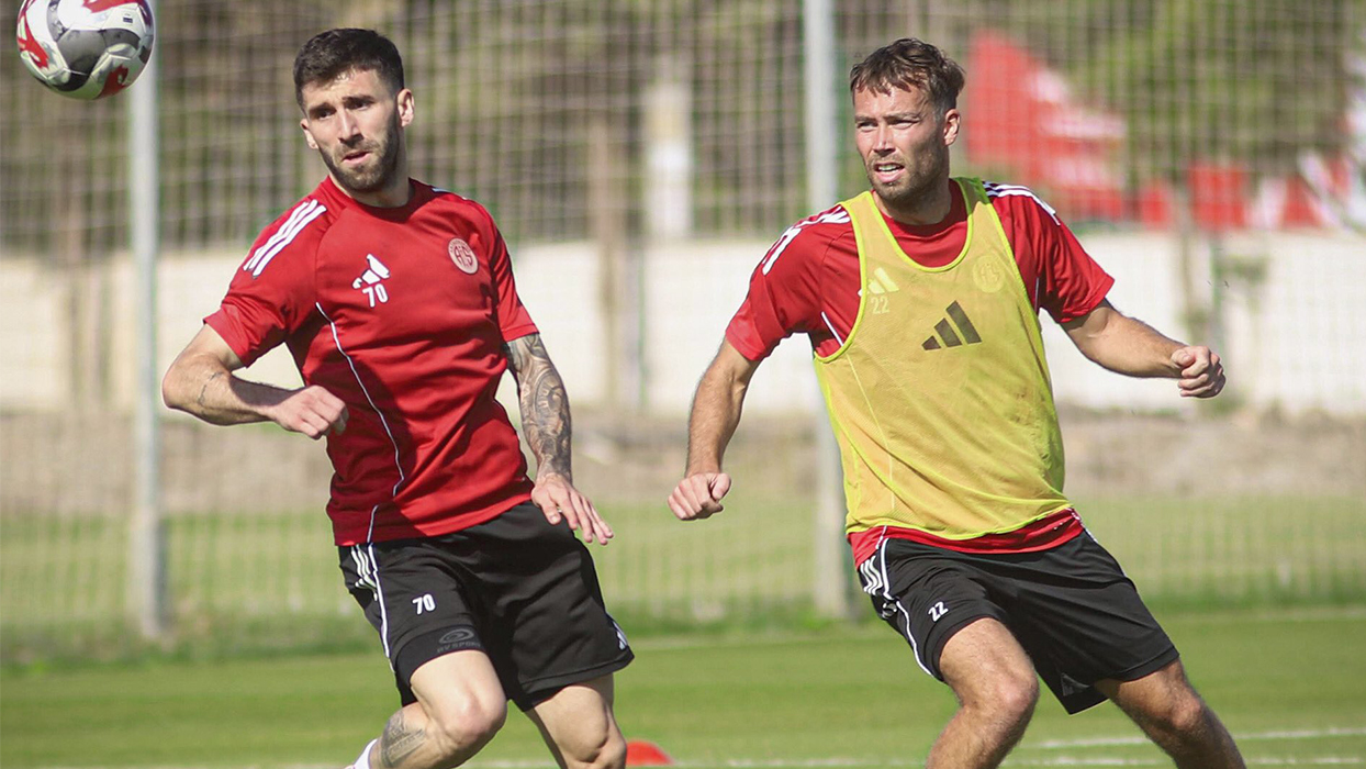 Beşiktaş se pripravlja na tekmo proti Antalyasporju