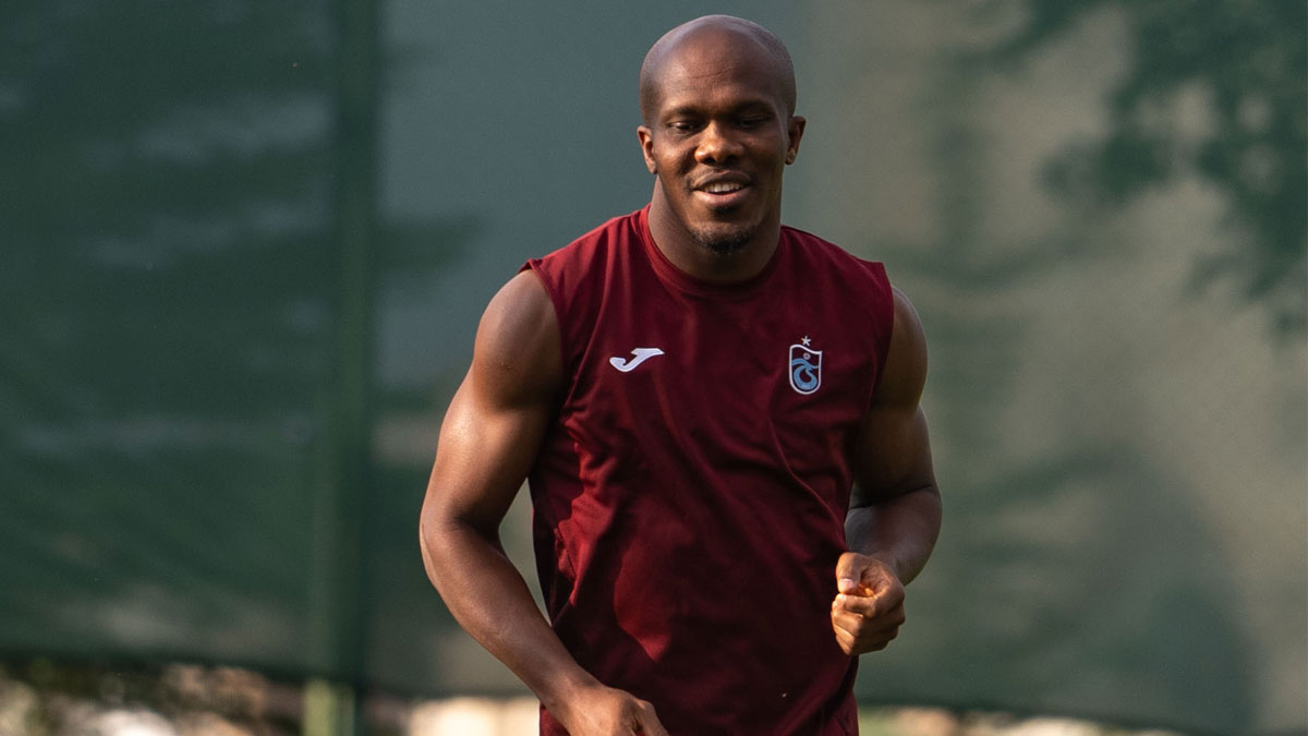 Trabzonspor'da sevindiren gelişme! Anthony Nwakaeme, dönüş için gün sayıyor
