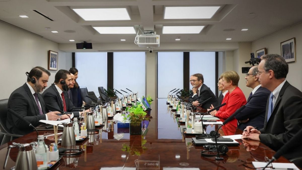 Suriye Cumhurbaşkanı Şara IMF ile işbirliği fırsatlarını görüştü