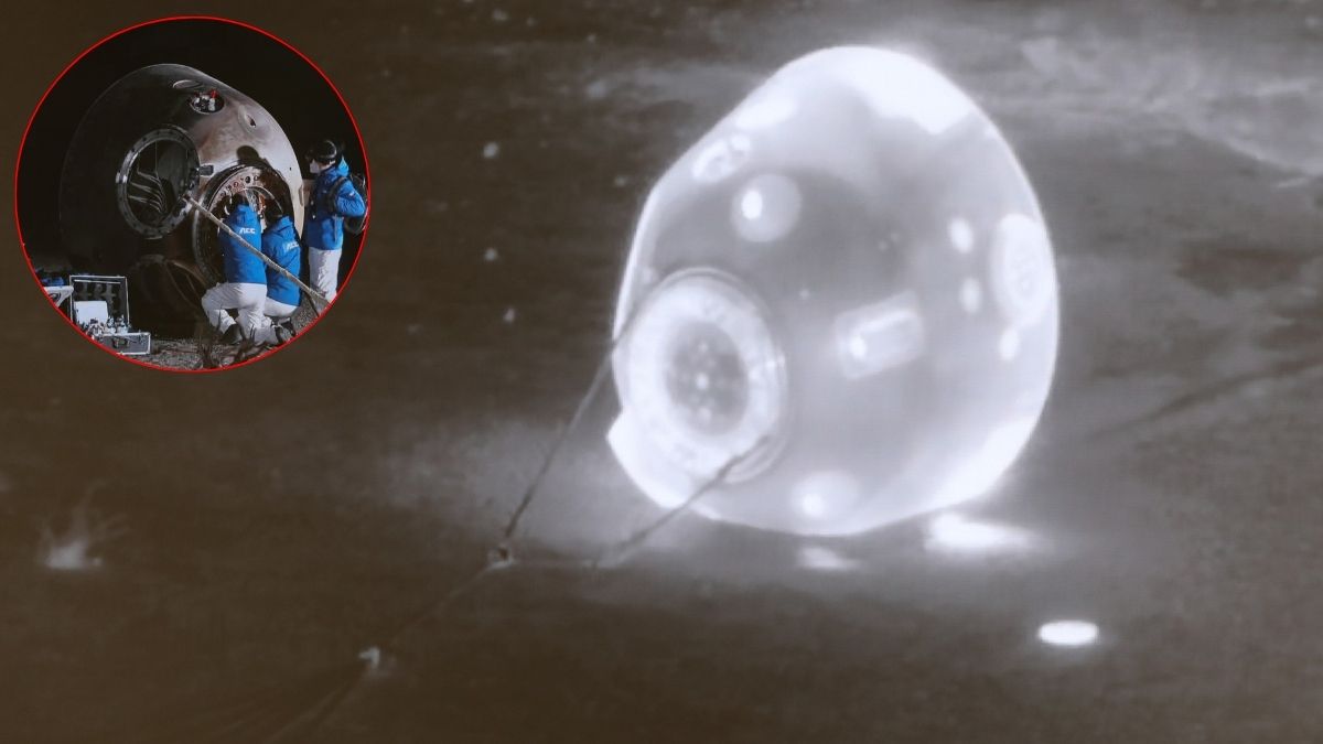 Dönüş kapsülünde çatlak mahsur bırakmıştı! Çinli astronotlardan iyi haber