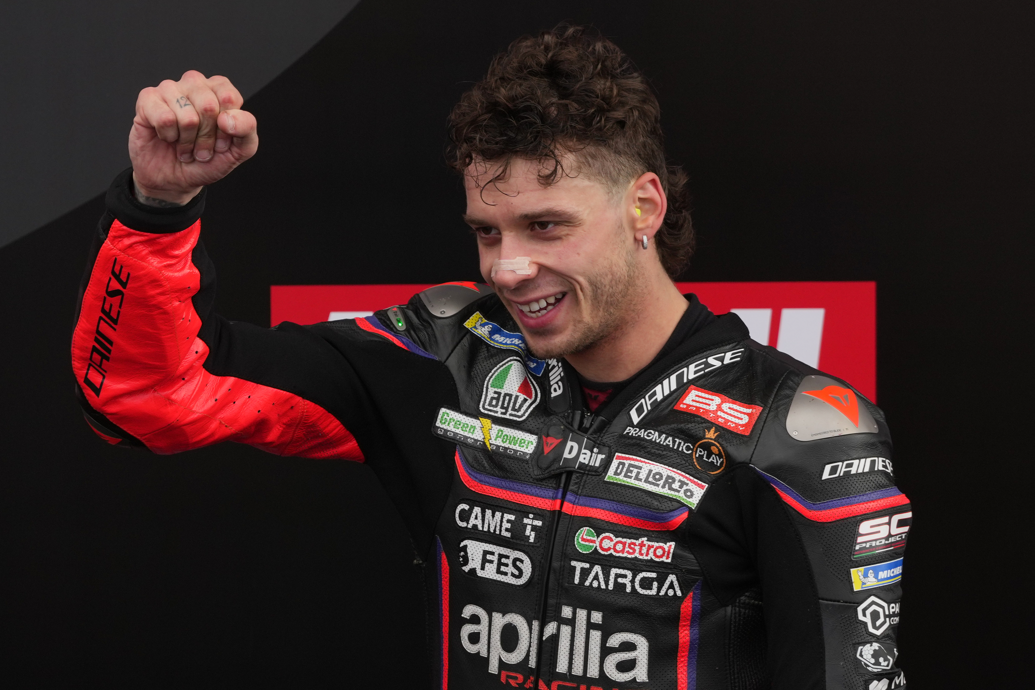 MotoGP İspanya Grand Prix'sinde kazanan Marco Bezzecchi