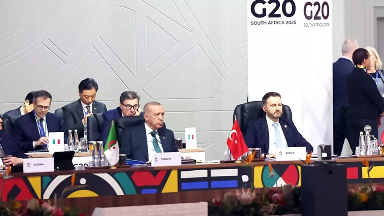 Cumhurbaşkanı Erdoğan, G20 Liderler Zirvesi'nde düzenlenen akşam yemeğine katıldı