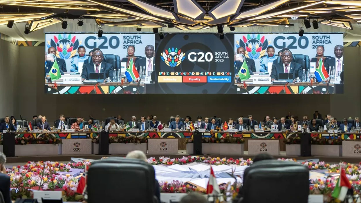Güney Afrika'daki G20 Zirvesi'nde dönem başkanlığı devir teslim töreni yapılmadı