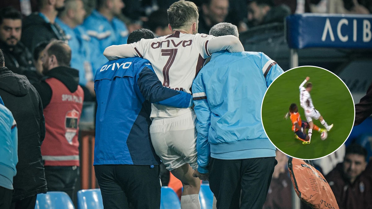 Trabzonspor'da sakatlık! Oyuna devam edemedi…