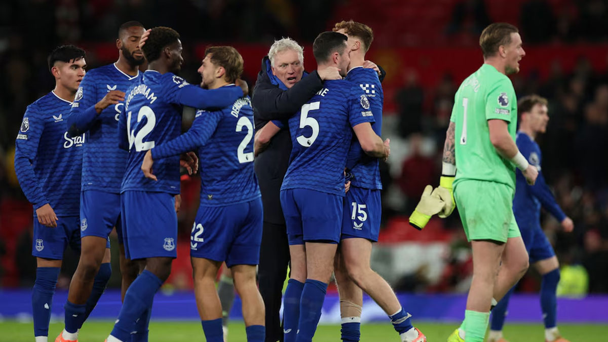 Everton, 12 yıl sonra Old Trafford'da kazandı!