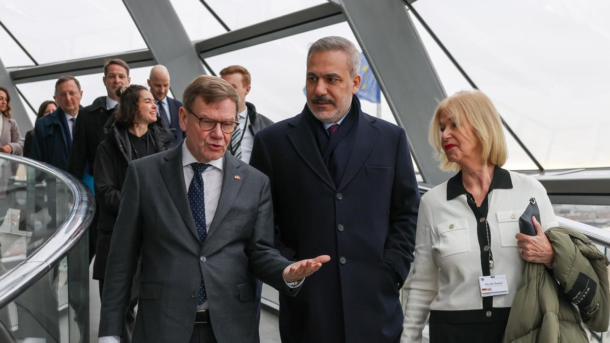 Fidan in Wadephul poudarila pomen odnosov med Nemčijo in Turčijo ter govorila o Gazi