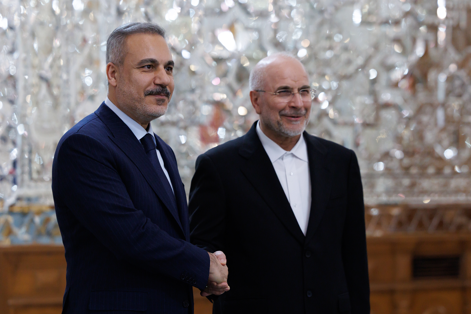 Bakan Fidan, Muhammed Bager Galibaf ile görüştü