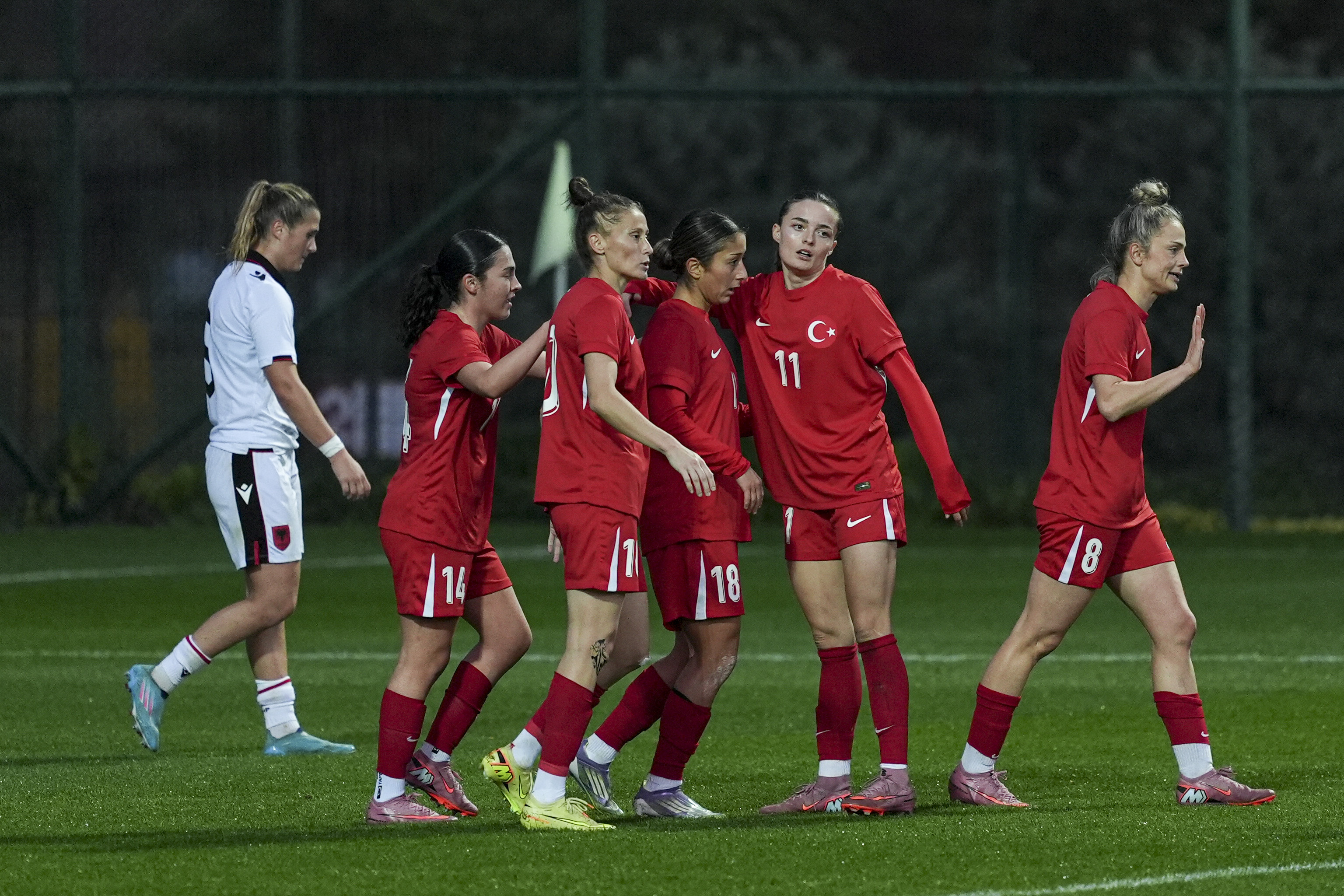 A Milli Kadın Futbol Takımı 2 golle kazandı