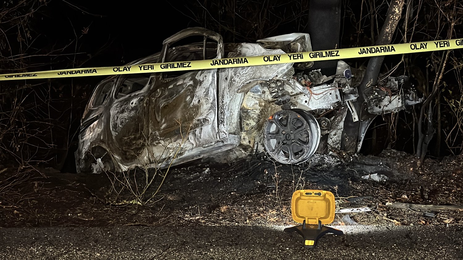 Kontrolden çıkan araç ağaca çarptı: 1 ölü