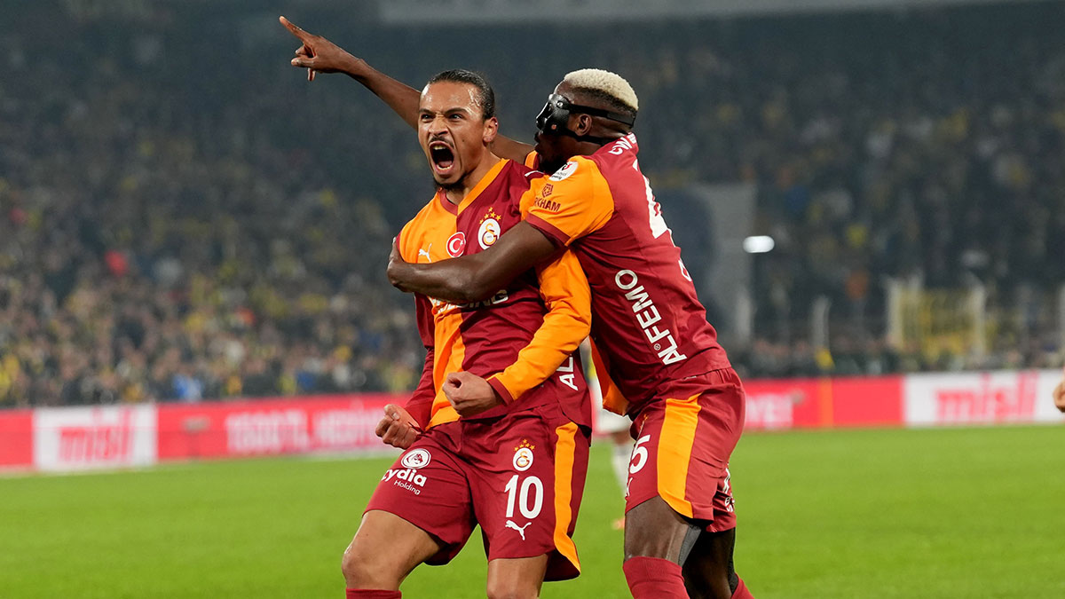 Sane, ilk Fenerbahçe derbisinde golle tanıştı