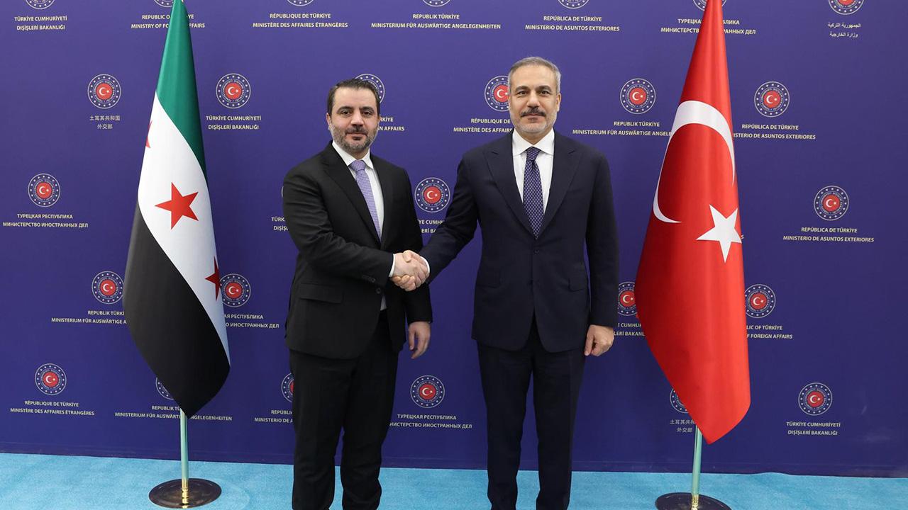 Bakan Fidan, Suriyeli mevkidaşı Şeybani ile görüştü