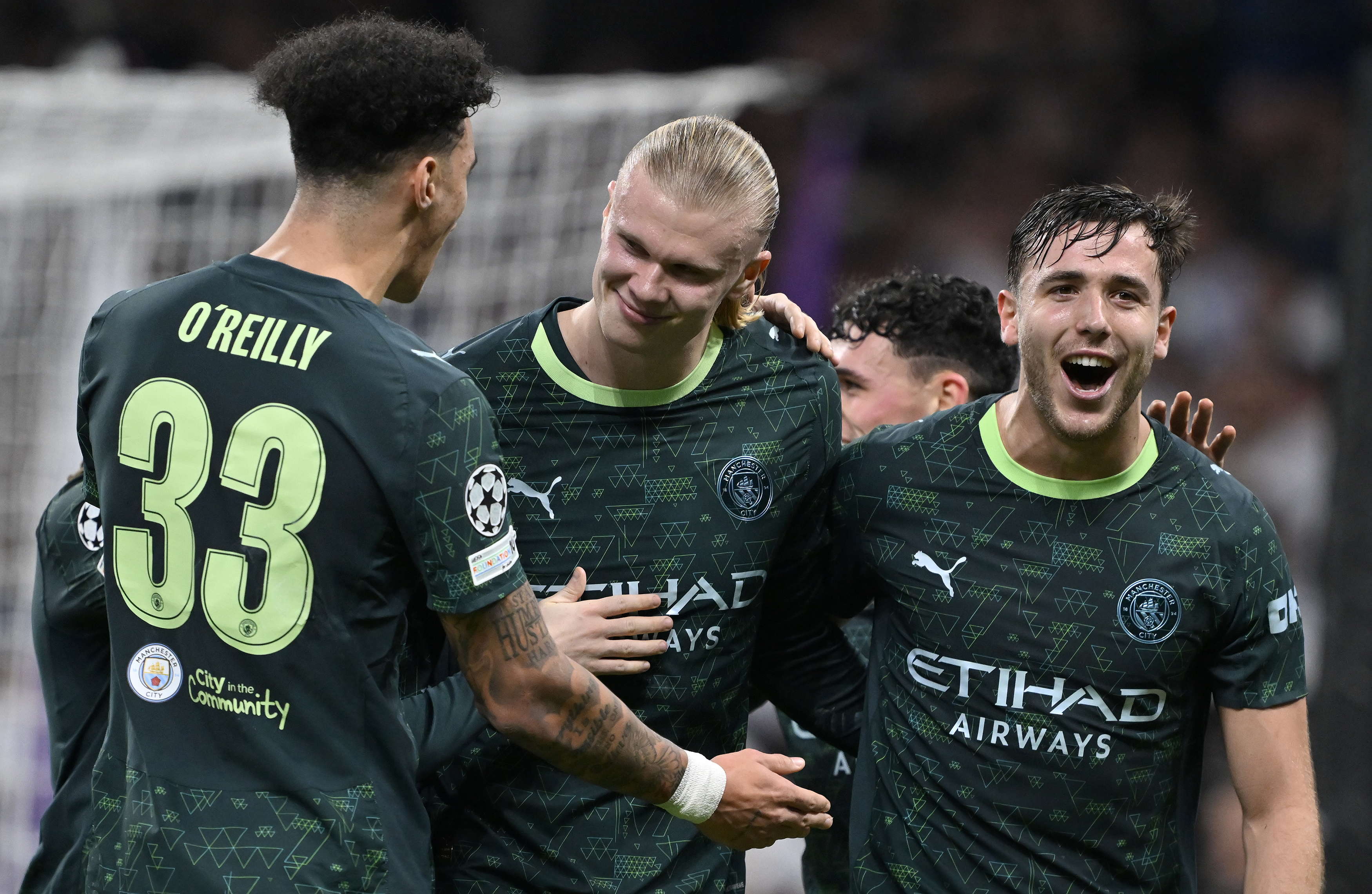 Gecenin maçında Manchester City, Real Madrid'i deplasmanda devirdi!