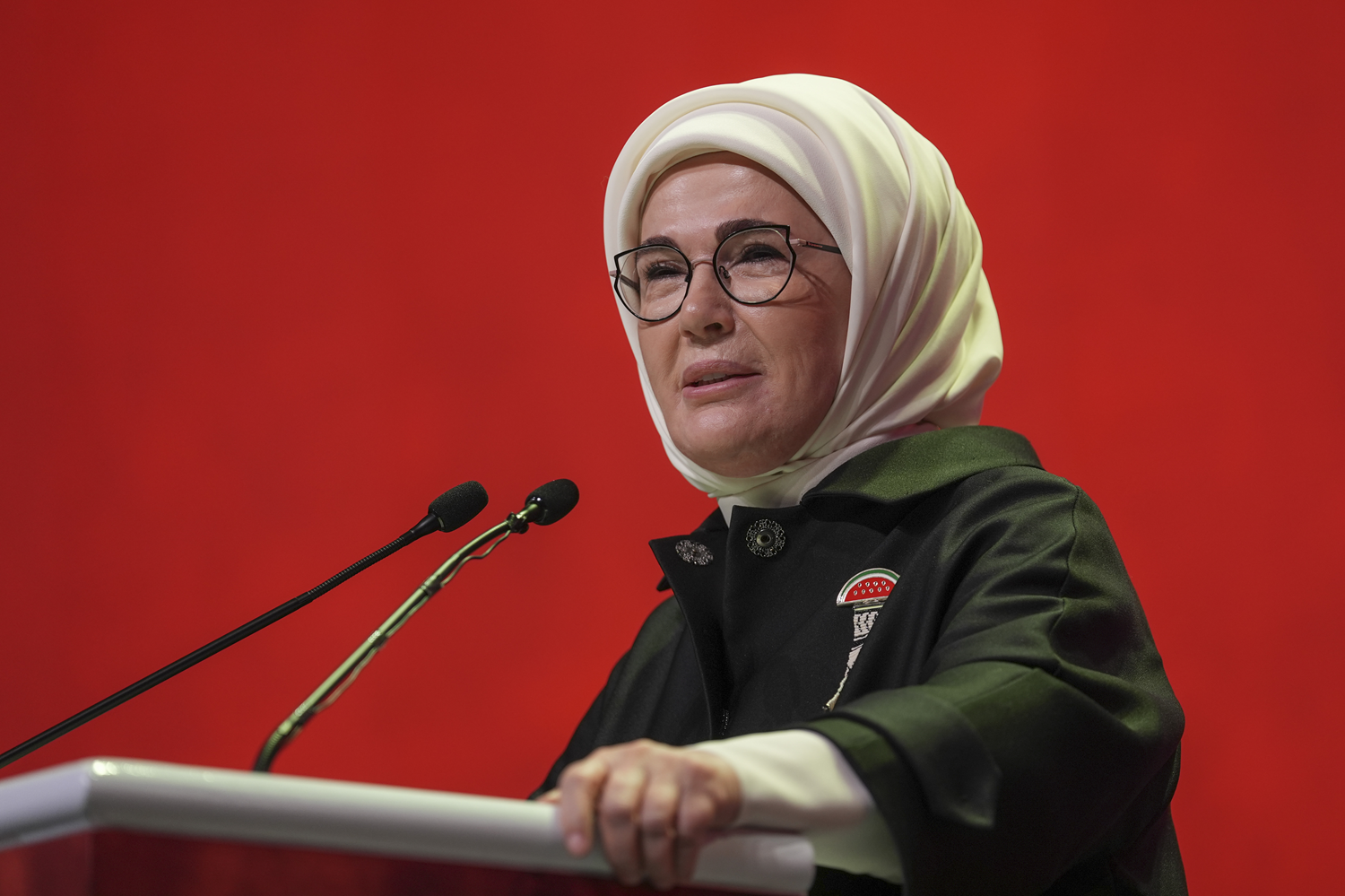 Emine Erdoğan, Sierra Leone'deki kadın ve kız çocuklarına ilişkin programa video mesaj gönderdi