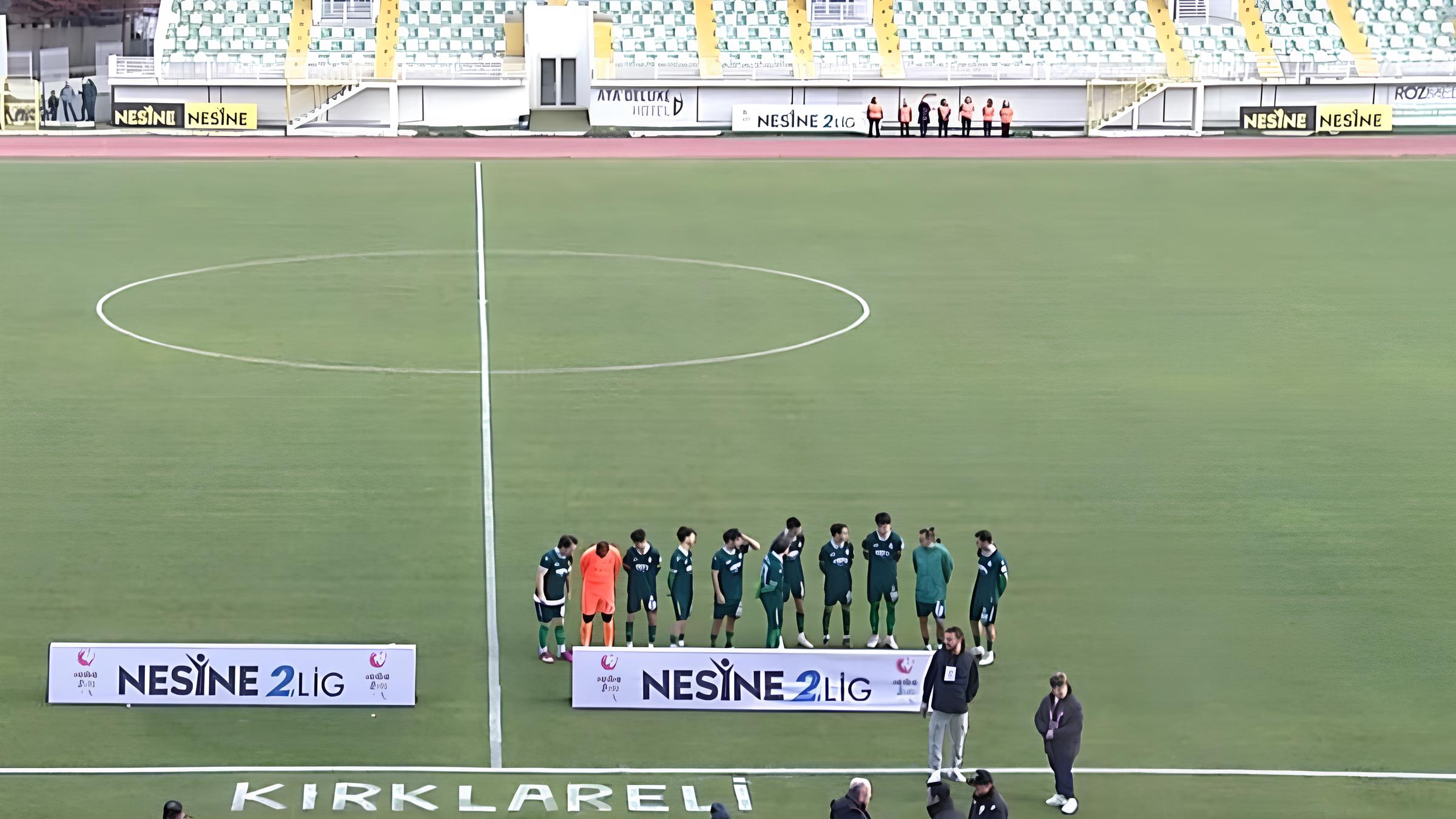 Kırklarelispor hükmen kazandı