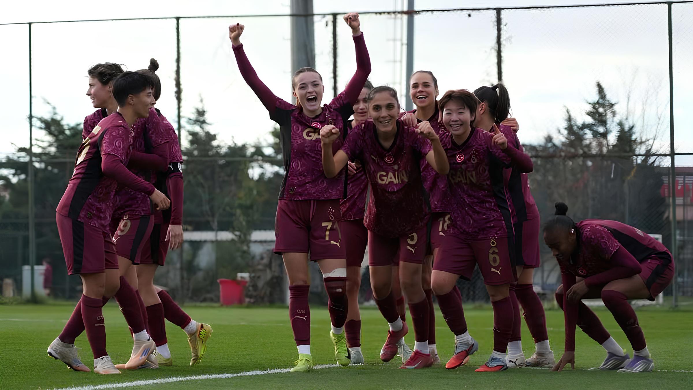 Galatasaray'dan 4 gollü galibiyet