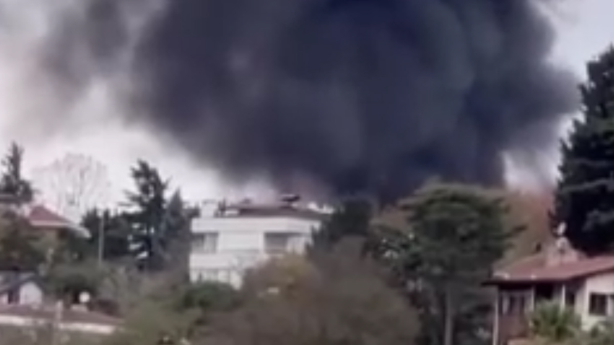 Sarıyer'de yangın! Ekipler olay yerine sevk edildi