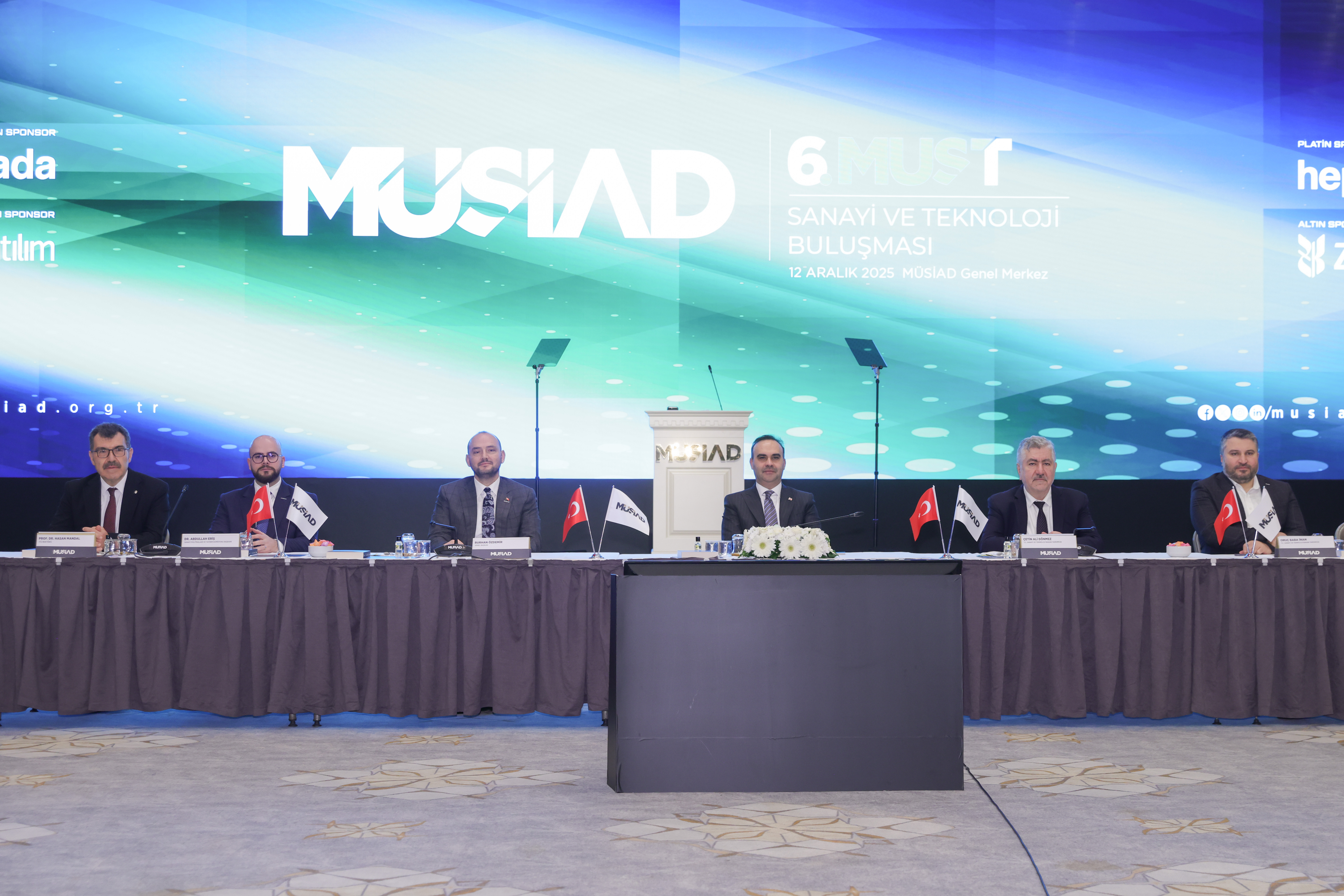 MÜSİAD Sanayi ve Teknoloji Buluşması ve Türkiye'nin Sanayi Ve Teknoloji Raporu lansmanı gerçekleştirildi