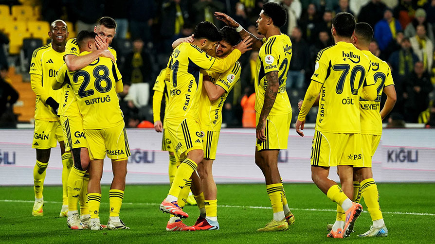 4 gollü zafer! Fenerbahçe'den rahat galibiyet