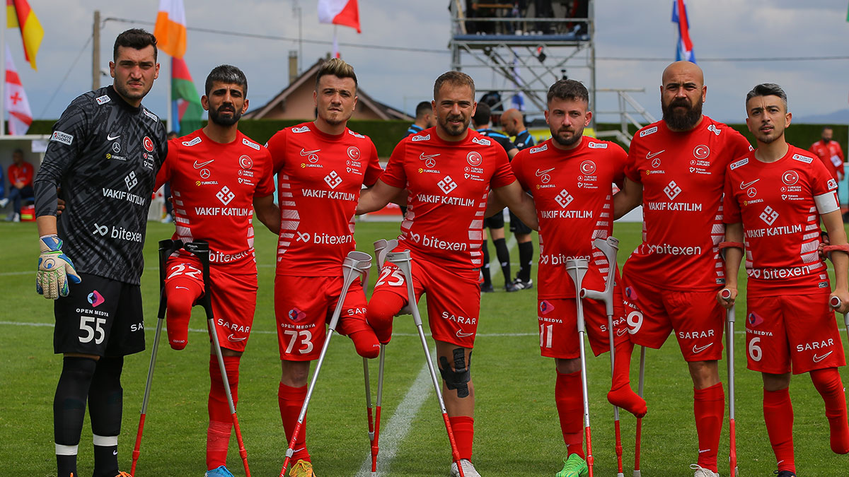 Ampute Futbol Avrupa Ligi 2026 Ankara'da oynanacak