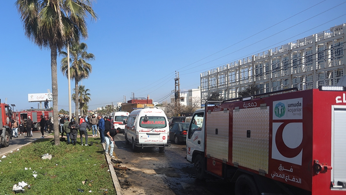 Lübnan'da bir araç İsrail'e ait İHA tarafından hedef alındı