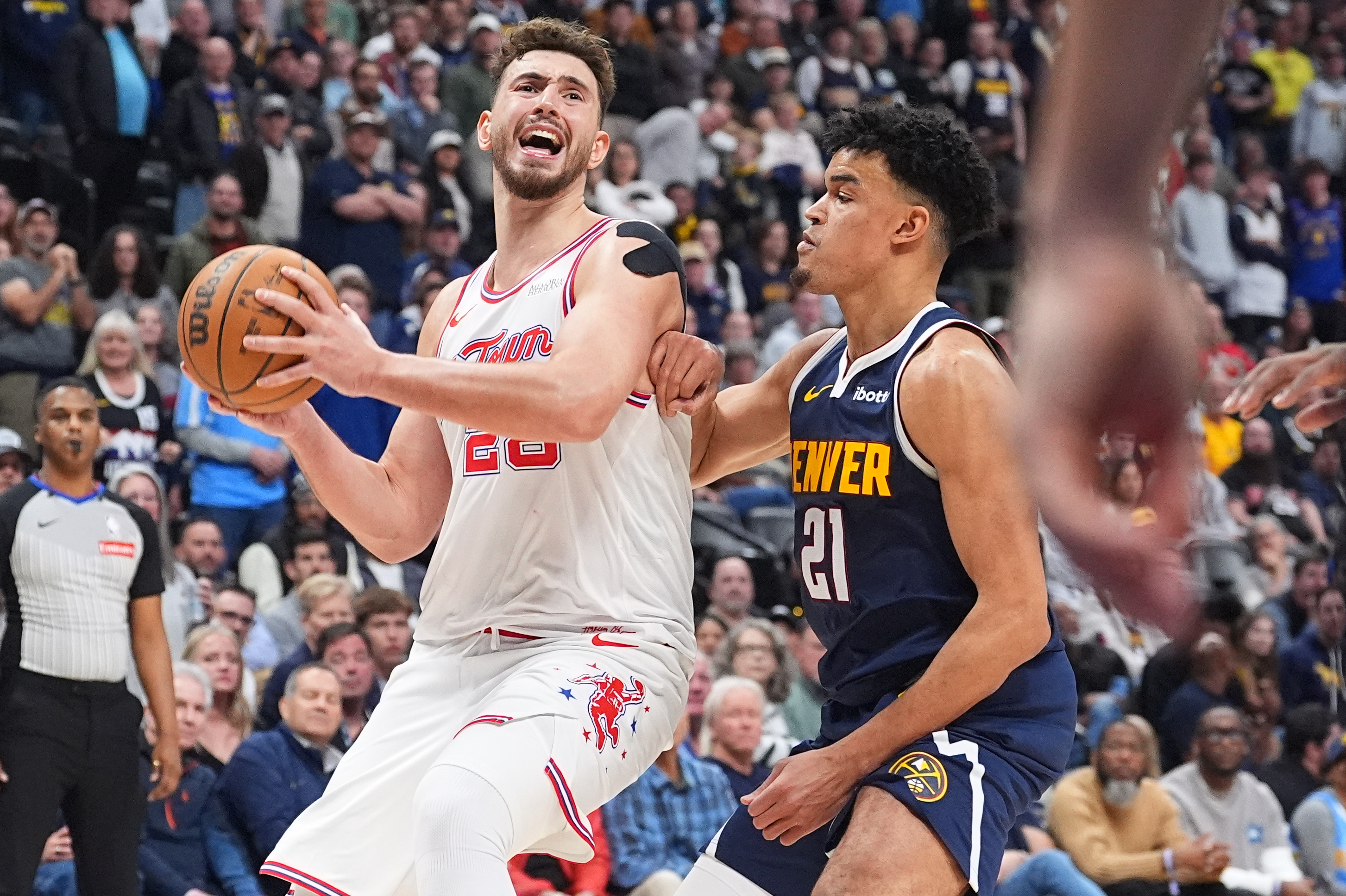 Nikola Jokic ve Alperen Şengün'den karşılıklı triple-double! Zorlu maçta kazanan Denver Nuggets