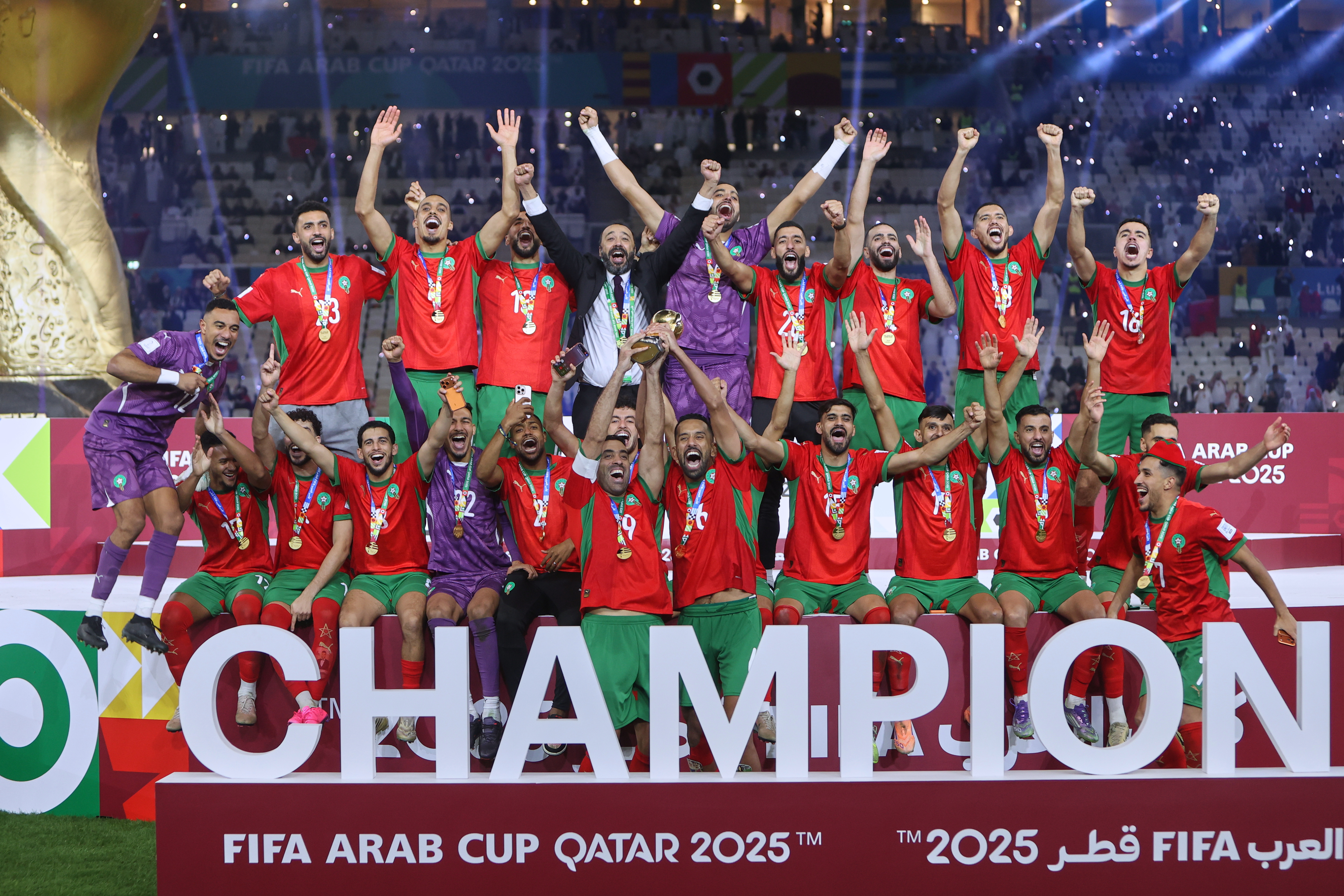 2025 FIFA Arap Kupası'nın sahibi Fas!