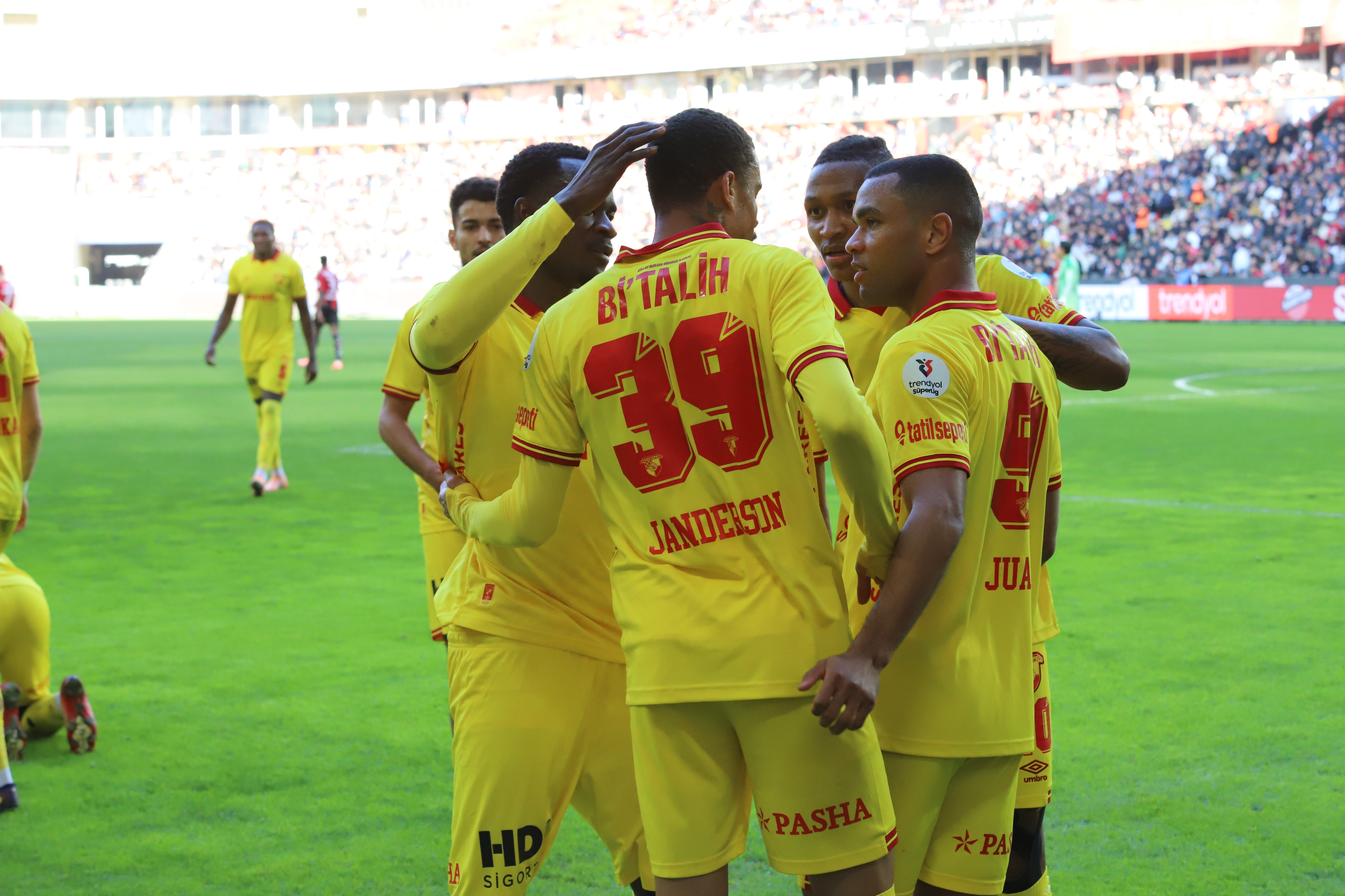 Göztepe'nin konuğu Samsunspor