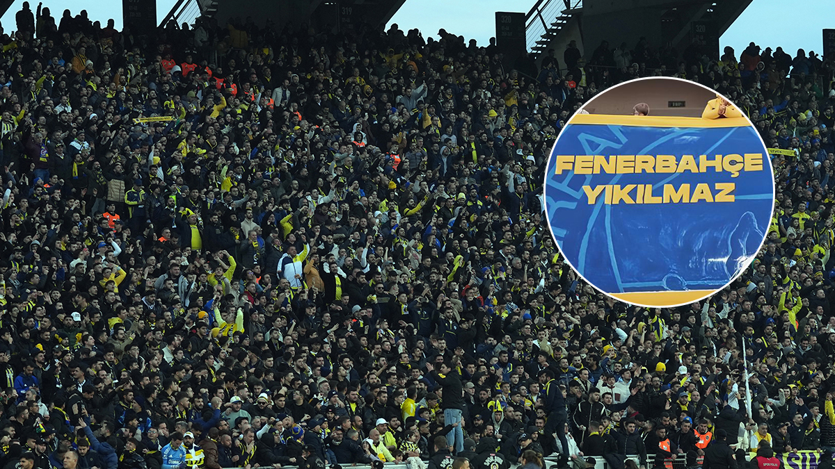 Fenerbahçe taraftarından Sadettin Saran'a derbi öncesi destek