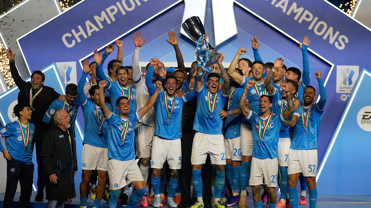 Napoli, İtalya Süper Kupası'nı kazandı