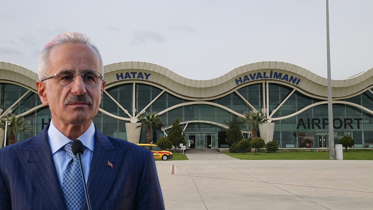 Minister Uraloğlu: Letališče Hatay po potresu obnovljeno in močno