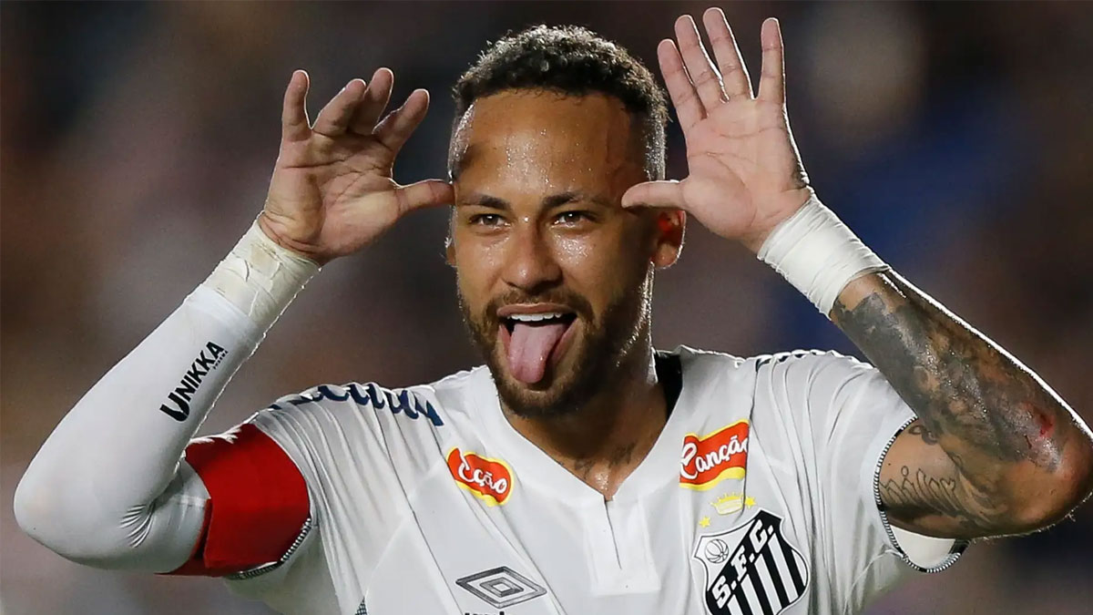 Neymar podaljšal pogodbo s Santosom do konca leta 2026