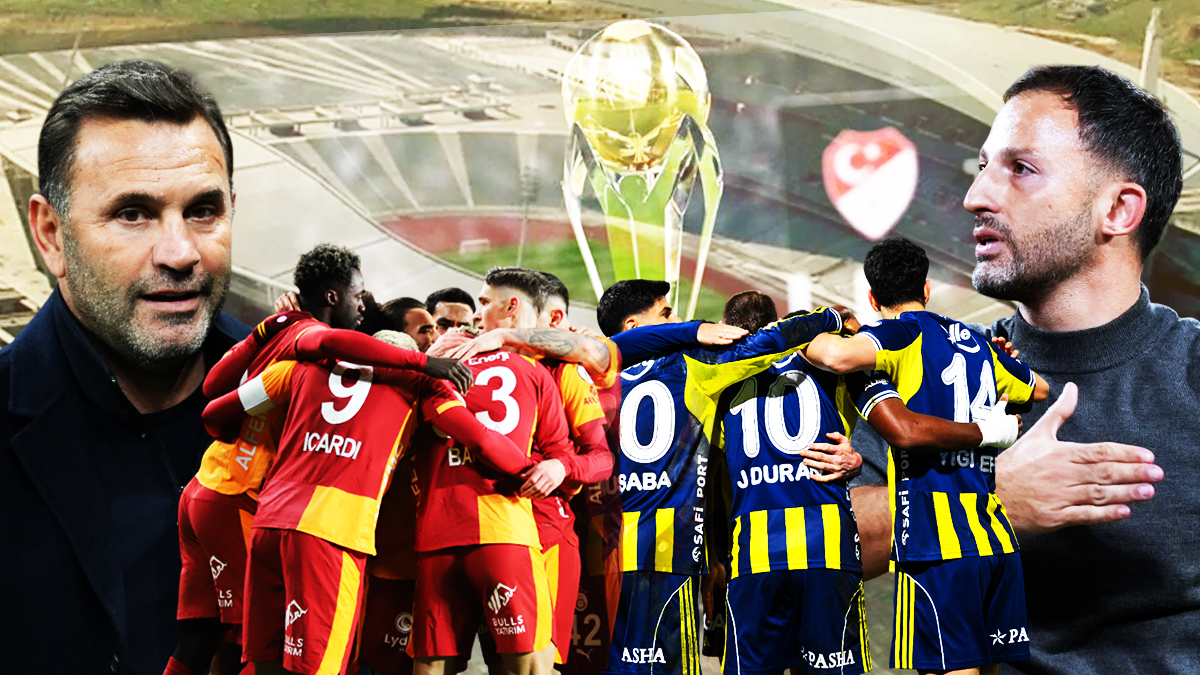 Süper Kupa'da dev final! Galatasaray ve Fenerbahçe karşı karşıya