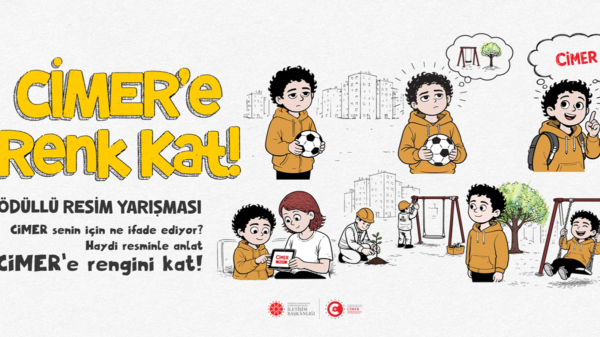 Cimer, 23 Nisan ödüllü resim yarışmasına başvurular başladı