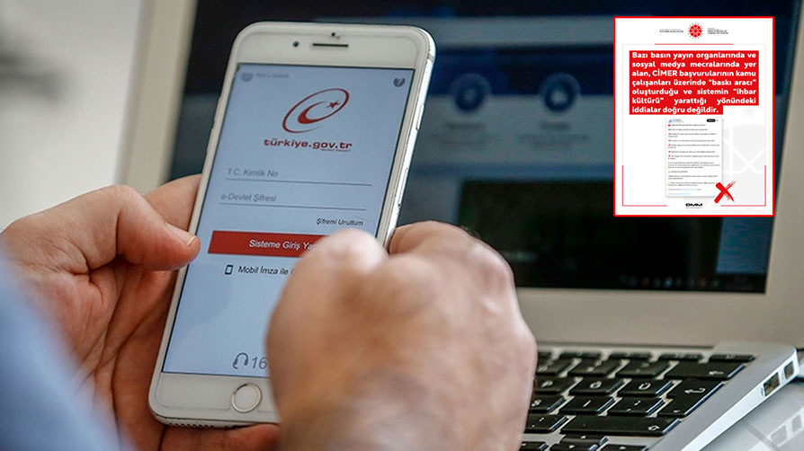 CİMER üzerinden algı operasyonu patladı... DMM iddiaları çürüttü