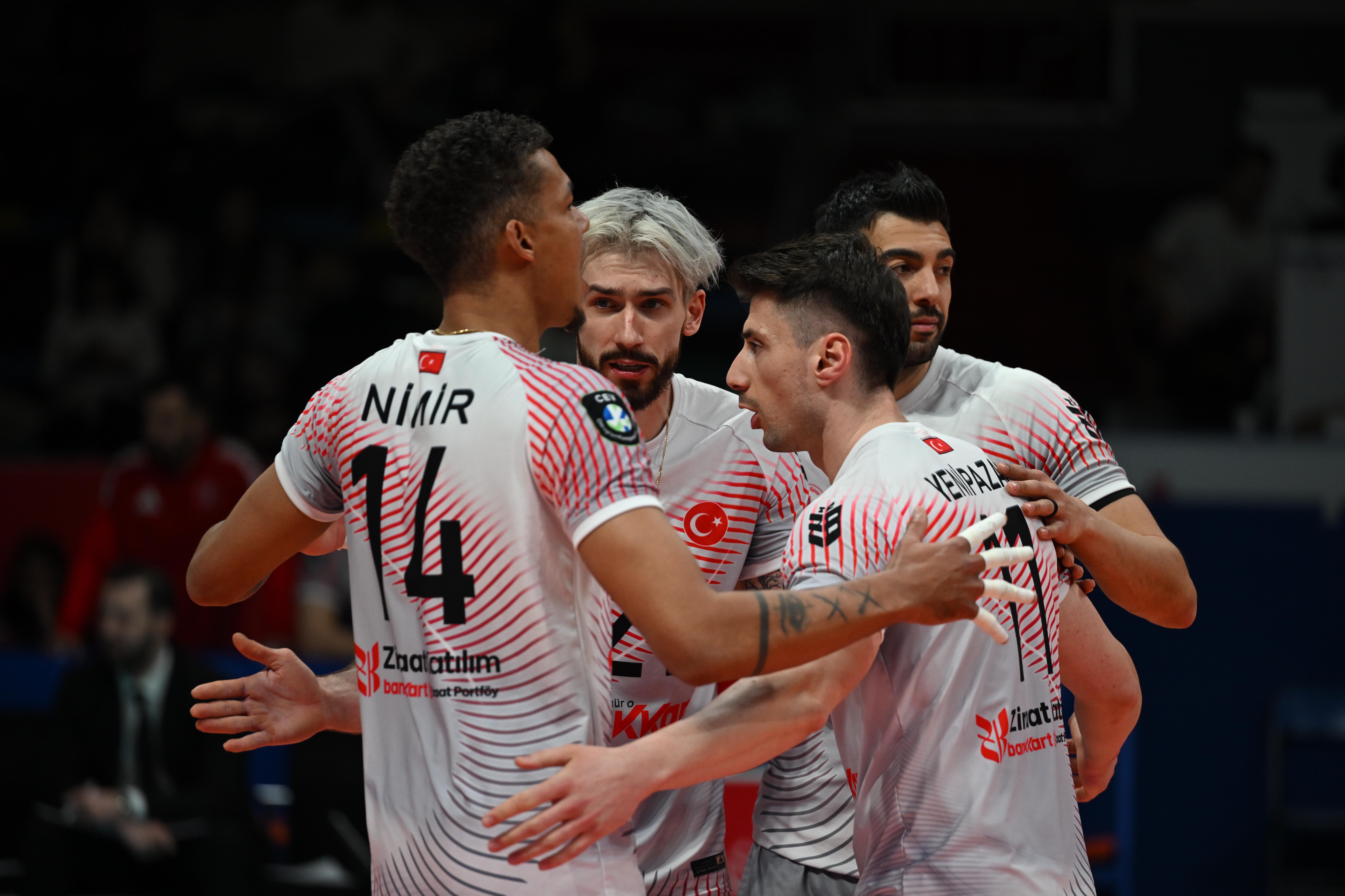 Ziraat Bankkart yarın Trentino Itas ile  karşılaşacak