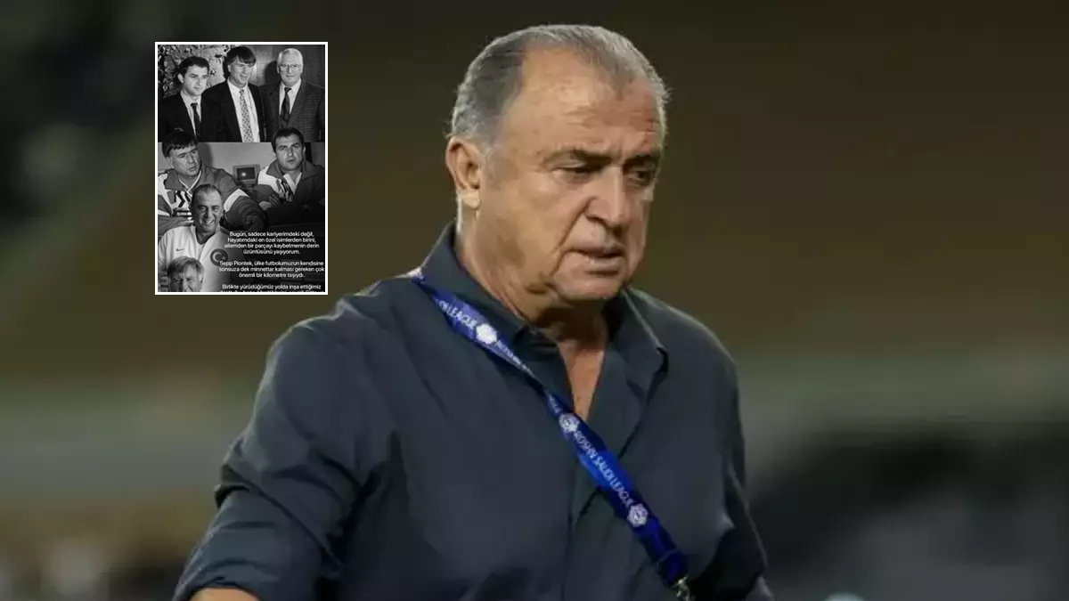 Fatih Terim'den Sepp Piontek'e duygusal veda
