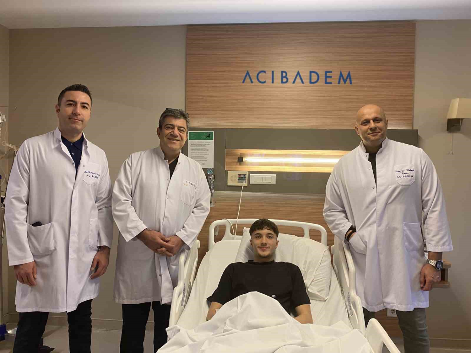 Sivasspor'un genç futbolcusu Eymen Yurdcu ameliyat edildi